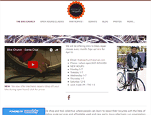 Tablet Screenshot of bikechurch.santacruzhub.org